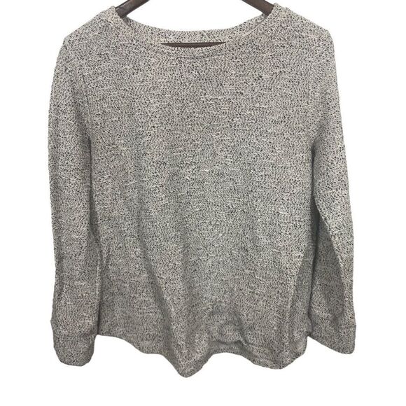 Women's Loft Grey Knit Sweater - Picture 1 of 14